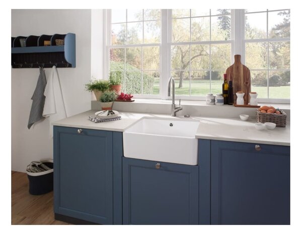 Villeroy & Boch Farmhouse 60 X - Keramický drez 595x500x200 mm alpská biela CeramicPlus 636001R1