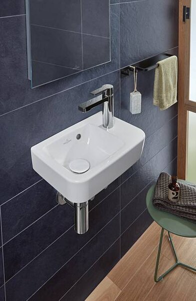 Villeroy Boch O.novo - Umývadielko 360x250 mm, s prepadom, alpská biela 43433601