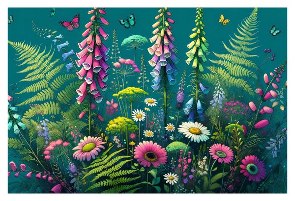 Obraz - Lúčne kvety (90x60 cm)