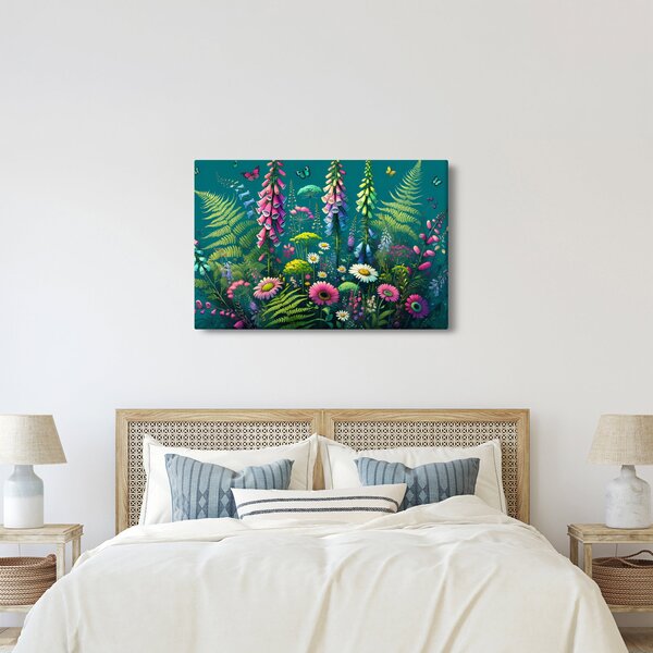 Obraz - Lúčne kvety (90x60 cm)