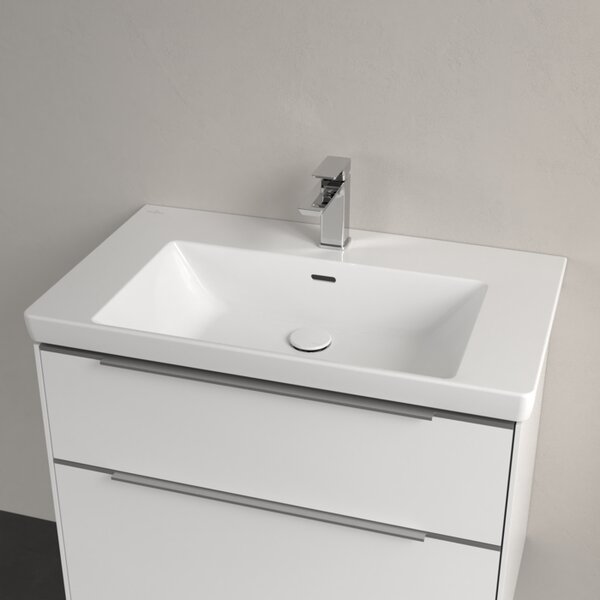 Villeroy & Boch Subway 3.0 - Umývadlo 800x470 mm, s prepadom, alpská biela 4A708001