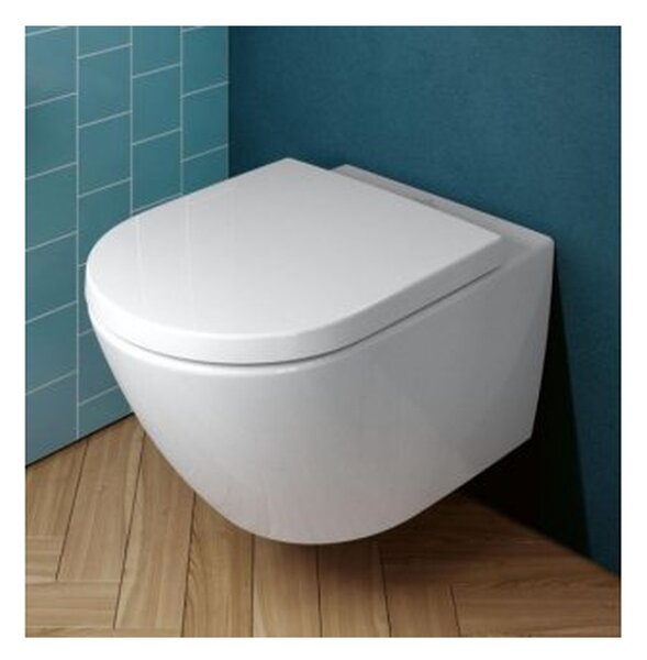 Villeroy & Boch Subway 3.0 - Combi Pack WC závesné TwistFlush + sedátko s poklopom SoftClosing, alpská biela 4670TS01