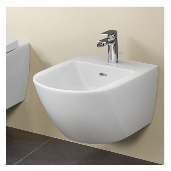 Villeroy & Boch Subway 3.0 - Bidet závesný 375x560 mm, alpská biela 44700001
