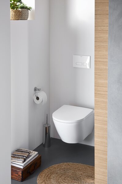 Duravit D-Neo - Závesné WC Rimless®, 540x370 mm, biela 2577090000