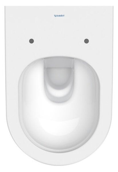 Duravit D-Neo - Závesné WC Rimless®, 540x370 mm, biela 2578090000