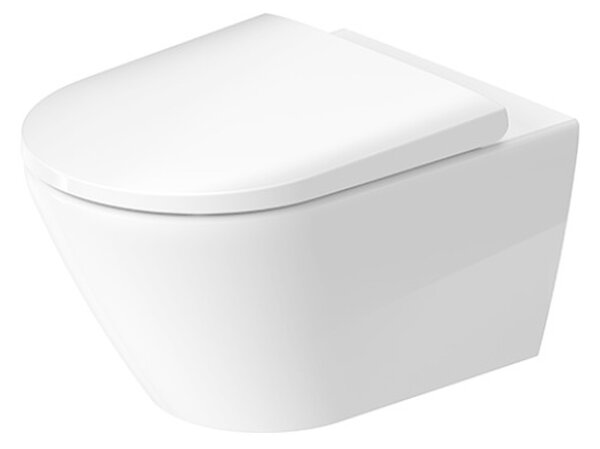 Duravit D-Neo - Závesné WC Rimless®, 540x370 mm, biela 2577090000