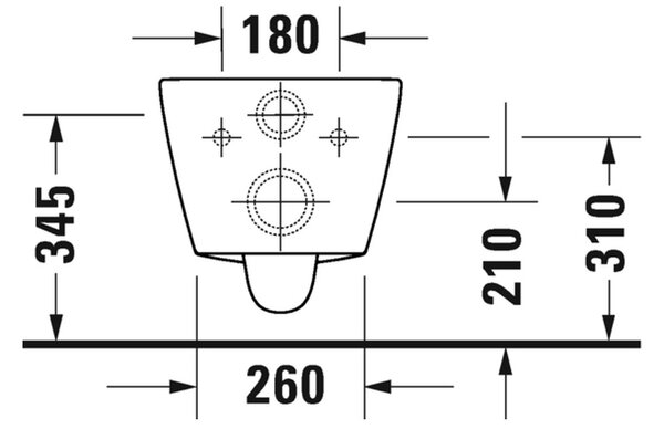 Duravit D-Neo - Závesné WC Rimless®, 540x370 mm, biela 2577090000