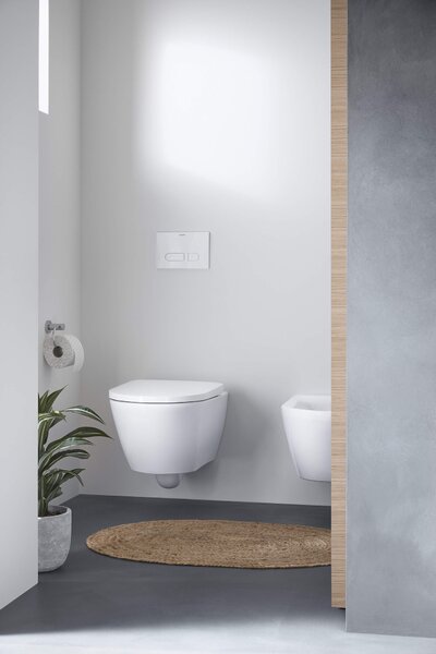 Duravit D-Neo - WC sedátko so sklápacou automatikou, 434x376 mm, biela 0021690000