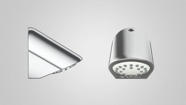 SCHELL COMFORT Flex - Sprchová hlavica anti-vandal, chróm 018210699