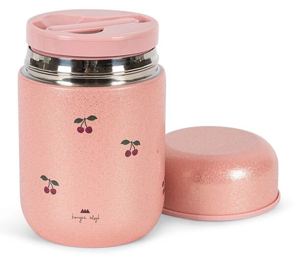 Detská termoska na jedlo Cherry Glitter