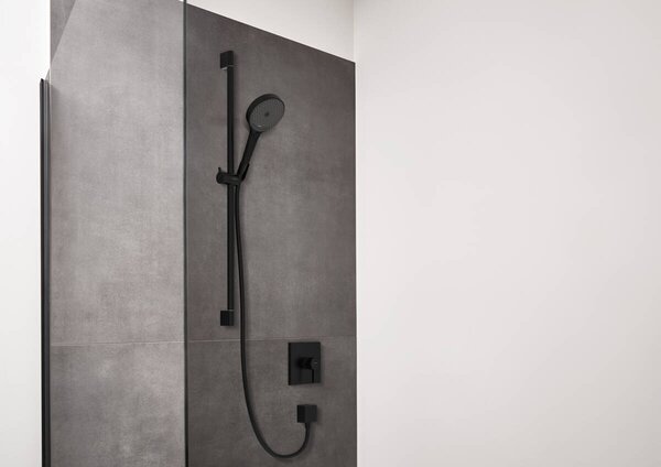 Hansgrohe Finoris - Páková sprchová batéria pod omietku, čierna matná 76615670