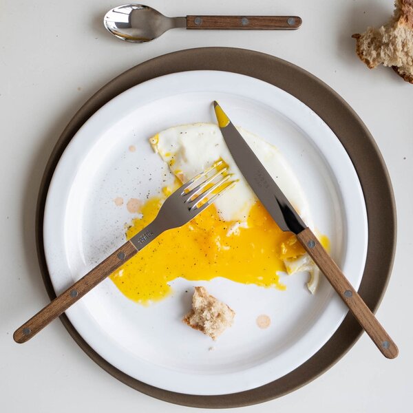 4-dielna sada príborov Bistrot Brillant – Teak