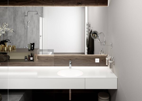 Hansgrohe Vernis Blend - Páková umývadlová batéria 100 bez odtokovej súpravy, chróm 71580000