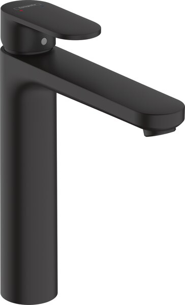 Hansgrohe Vernis Blend - Páková umývadlová batéria 190 bez odtokovej súpravy, čierna matná 71582670