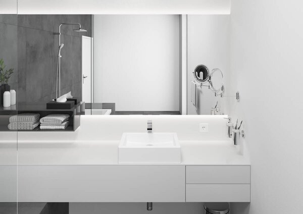 Hansgrohe Vernis Shape - Páková umývadlová batéria 190 bez odtokovej súpravy, chróm 71591000