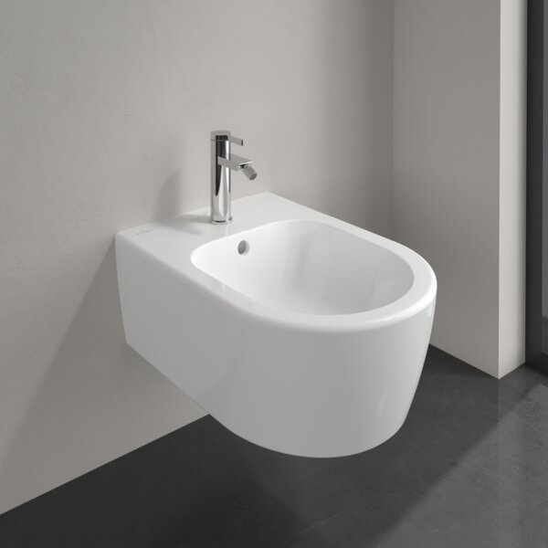 Villeroy & Boch Avento - Závesný bidet 370x530 mm, alpská biela 54050001