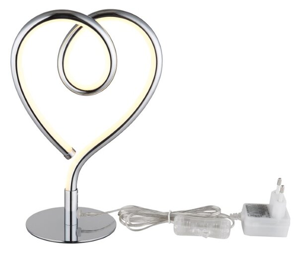 GLOBO 28054C AMORE dekoračné osvetlenie LED 6W 450/250lm 3000K chrómová