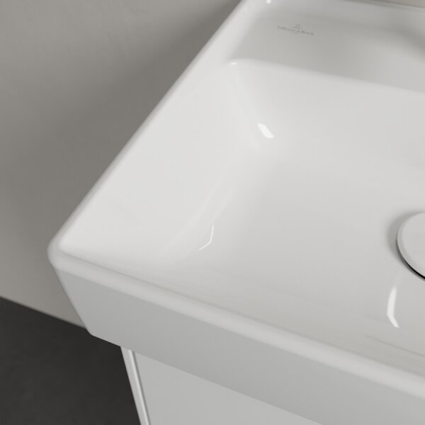 Villeroy & Boch Collaro - Umývadlo 450x370 mm, s prepadom, alpská biela 43344501