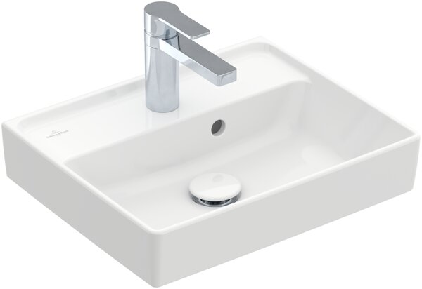 Villeroy & Boch Collaro - Umývadlo 450x370 mm, s prepadom, alpská biela 43344501
