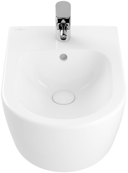 Villeroy & Boch Avento - Závesný bidet 370x530 mm, alpská biela 54050001
