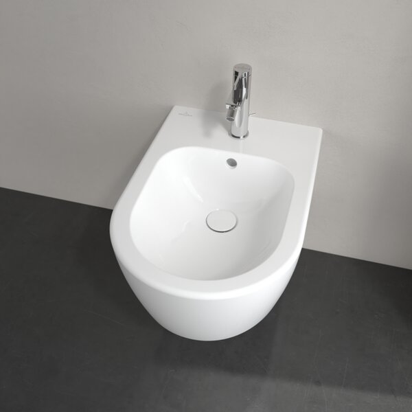 Villeroy & Boch Avento - Závesný bidet 370x530 mm, alpská biela 54050001