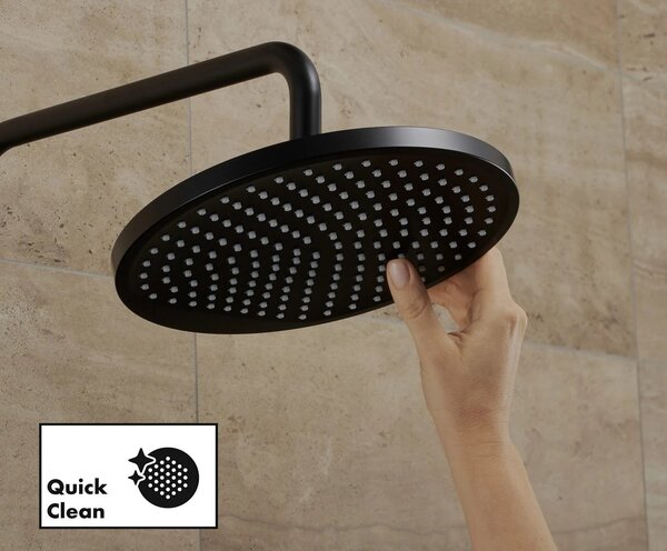 Hansgrohe Croma S - Hlavová sprcha 240 1jet EcoSmart 9 l/min, čierna matná 26724670