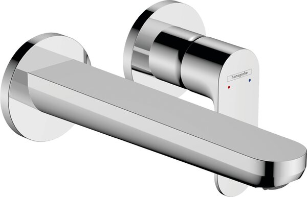 Hansgrohe Rebris S - Páková umývadlová batéria pod omietku, pre montáž na stenu, s výtokom 20 cm, chróm 72528000