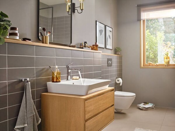 Hansgrohe Rebris E - Páková umývadlová batéria 110 CoolStart bez odtokovej súpravy, chróm 72560000