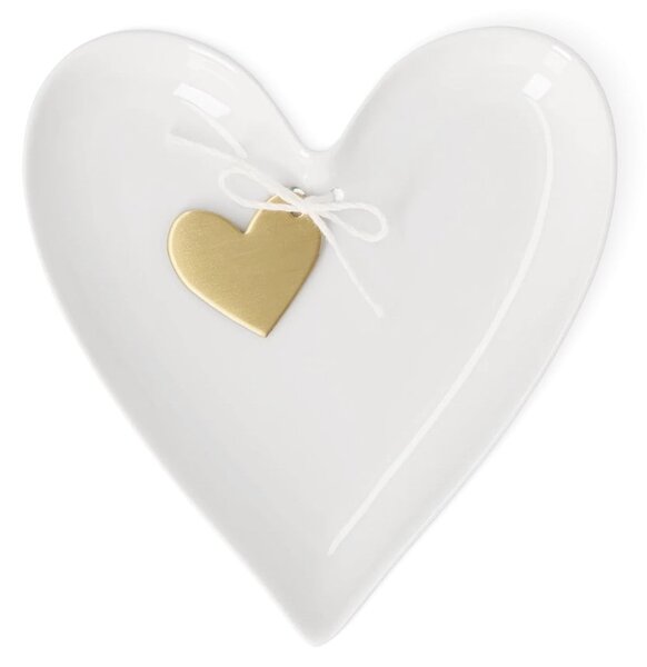 Porcelánový tanierik so srdiečkom Heart