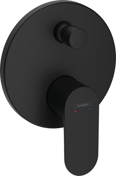 Hansgrohe Rebris S - Páková vaňová batéria pod omietku pre iBox universal, čierna matná 72466670