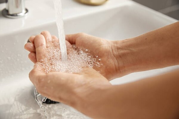 Hansgrohe Rebris E - Páková umývadlová batéria 110 CoolStart bez odtokovej súpravy, chróm 72560000