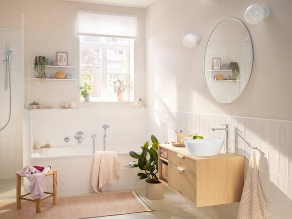 Hansgrohe Rebris S - Páková vaňová batéria pod omietku pre iBox universal, chróm 72466000
