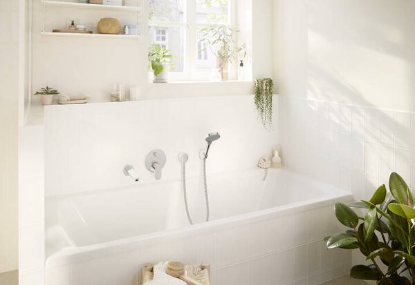 Hansgrohe Rebris S - Páková vaňová batéria pod omietku pre iBox universal, chróm 72466000