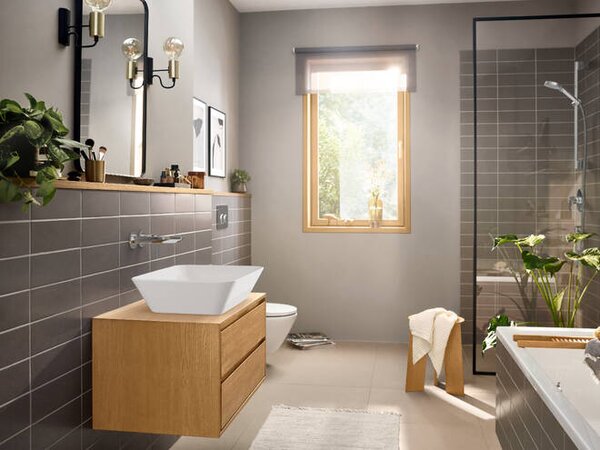Hansgrohe Rebris E - Páková umývadlová batéria pod omietku, pre montáž na stenu, s výtokom 20 cm, chróm 72568000