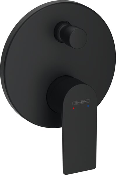 Hansgrohe Rebris E - Páková vaňová batéria pod omietku pre iBox universal, matná čierna 72468670