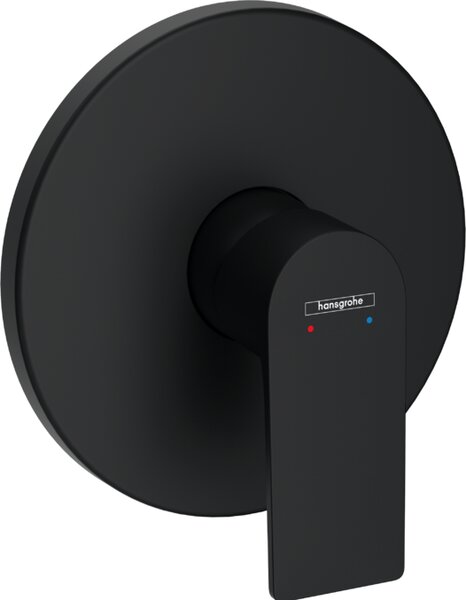 Hansgrohe Rebris E - Páková sprchová batéria pod omietku pre iBox universal, čierna matná 72668670