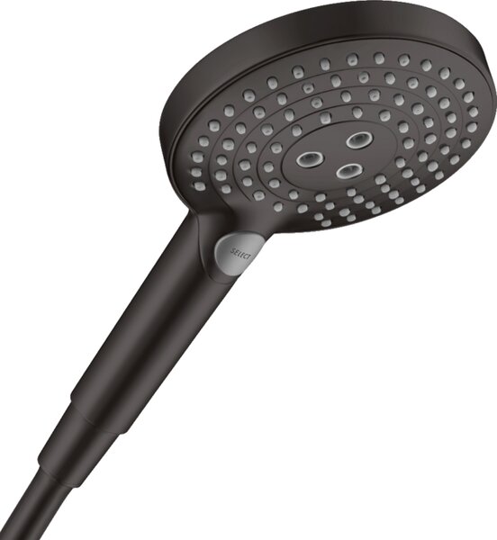 Hansgrohe Raindance Select S - Ručná sprcha 120 3jet, čierna matná 26014670