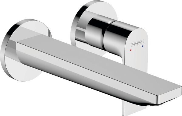 Hansgrohe Rebris E - Páková umývadlová batéria pod omietku, pre montáž na stenu, s výtokom 20 cm, chróm 72568000