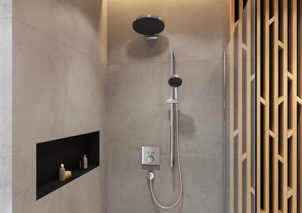 Hansgrohe Pulsify S - Hlavová sprcha 260 1jet, chróm 24140000