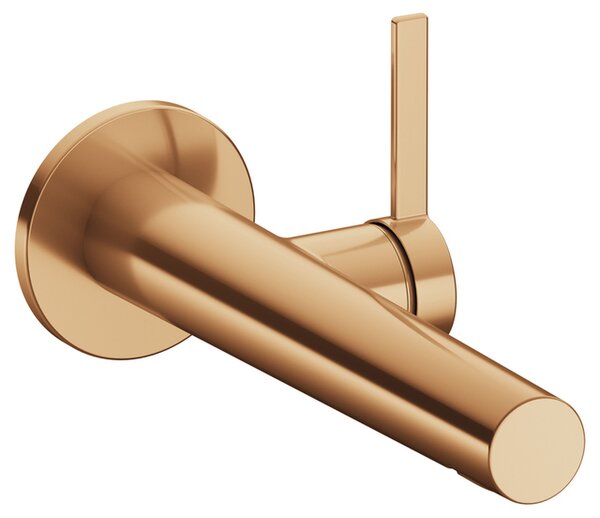 Keuco IXMO - Umývadlová páková batéria pod omietku, kartáčovaný bronz 59516031101