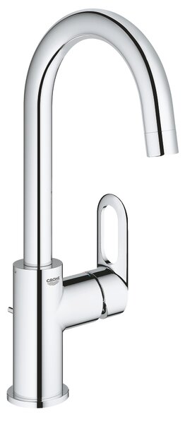 GROHE Bauloop - Páková umývadlová batéria, veľkosť L, chróm 23763000