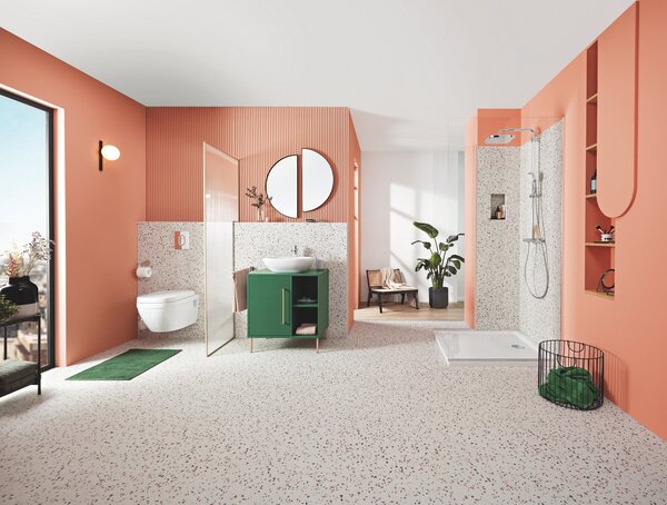 GROHE Euro Ceramic - Závesné WC, alpská biela 39538000