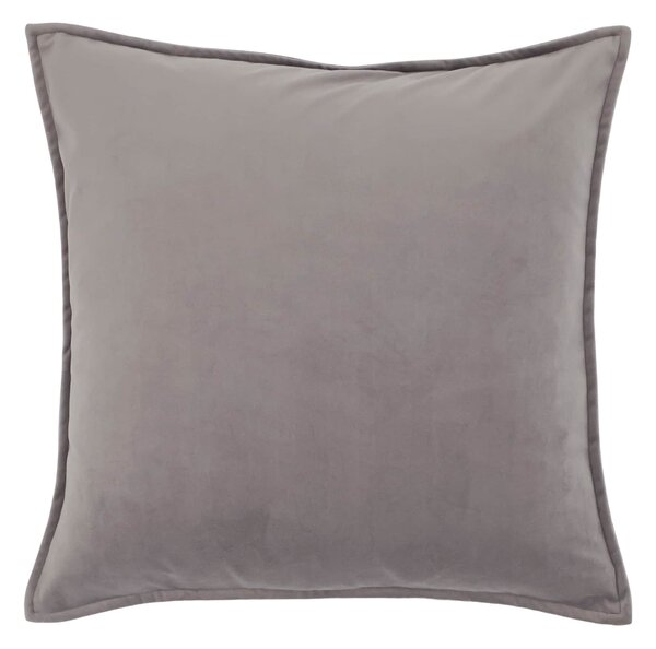 Sametový obal na vankúš Aix Thunder Grey 50 × 50 cm