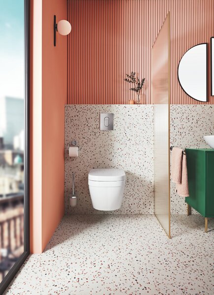GROHE Euro Ceramic - Závesné WC, alpská biela 39538000