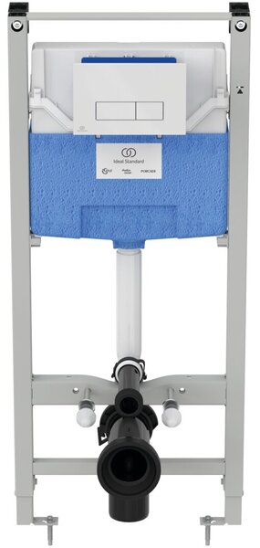 Ideal Standard Tesi WC Set - Závesné WC AQUABLADE s inštalačným systémom ProSys, ovládacie tlačidlo biele, sedátko so SoftClose