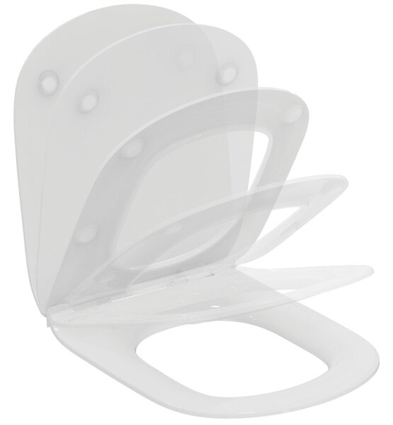Ideal Standard Tesi WC Set - Závesné WC AQUABLADE s inštalačným systémom ProSys, ovládacie tlačidlo chróm, sedátko so SoftClose