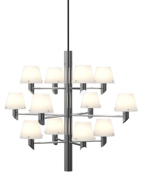 Lustre Herstal, Gil, stmievateľné, Metalická, Obývacia izba, Kov, Dizajnový