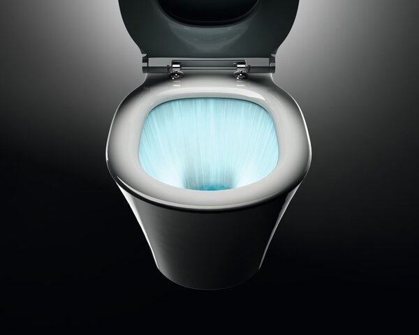 Ideal Standard Tesi WC Set - Závesné WC AQUABLADE s inštalačným systémom ProSys, ovládacie tlačidlo chróm, sedátko so SoftClose