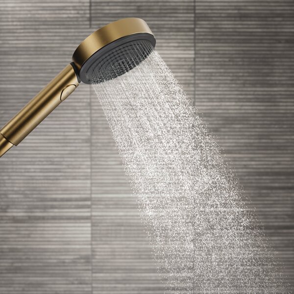 Hansgrohe Pulsify Select S - Ručná sprcha 105 3jet Relaxation, kartáčovaný bronz 24110140