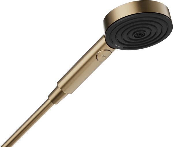 Hansgrohe Pulsify Select S - Ručná sprcha 105 3jet Relaxation, kartáčovaný bronz 24110140